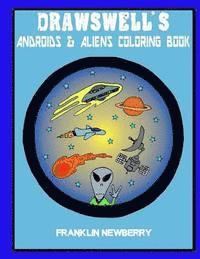 bokomslag Drawswell's Androids and Aliens coloring book