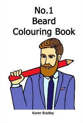 No.1 Beard Colouring Book 1