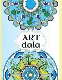 bokomslag ArtDala-Mandala-Malbuch für Erwachsene. 50 Entwürfe friedvoller Bilder zum ausmalen. Ideal um Entspannung im Alltag zu finden.: 50 Mandalas kolorieren
