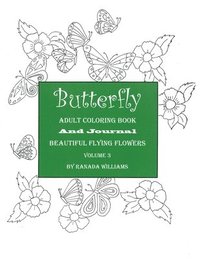 bokomslag Butterfly Adult Coloring Book, Volume 3