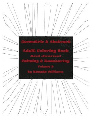 bokomslag Geometric & Abstract Adult Coloring Book, Volume 9