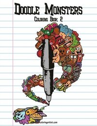 bokomslag Doodle Monsters Coloring Book 2