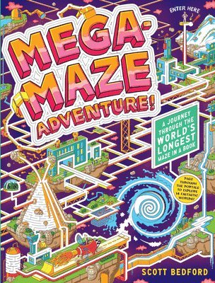 Mega-Maze Adventure! (Maze Activity Book for Kids Ages 7+) 1