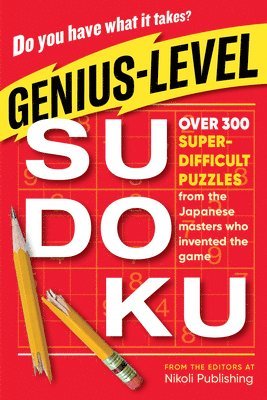 Genius-Level Sudoku 1