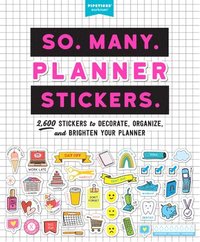bokomslag So. Many. Planner Stickers.