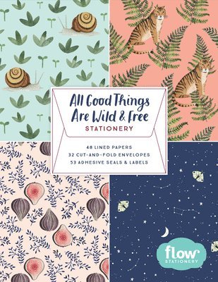 All Good Things Are Wild And Free Stationery 1