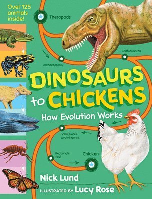 Nick Lund - Dinosaurs to Chickens, Inbunden