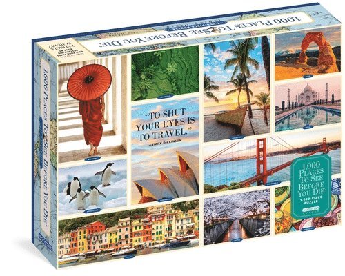 1,000 Places to See Before You Die 1,000-Piece Puzzle 1