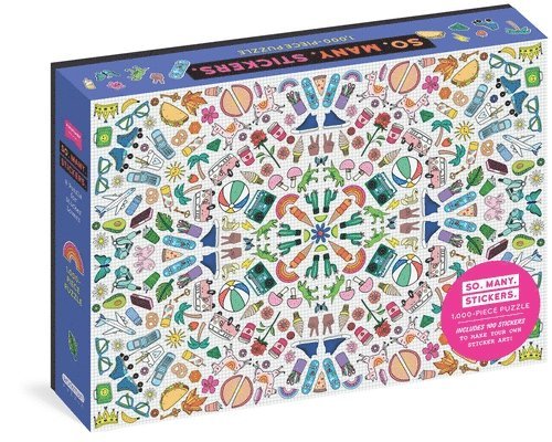 So. Many. Stickers. 1,000-Piece Puzzle 1