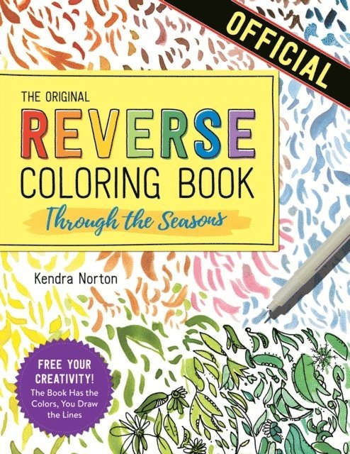 The Reverse Coloring Book: Through the Seasons 1