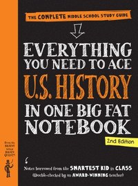 bokomslag Everything You Need to Ace U.S. History in One Big Fat Notebook, 2nd Edition