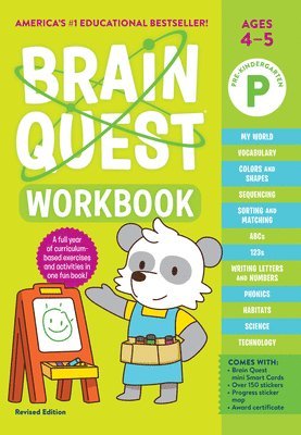 Brain Quest Workbook: Pre-K (Revised Edition) 1