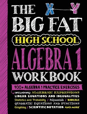 bokomslag The Big Fat High School Algebra 1 Workbook