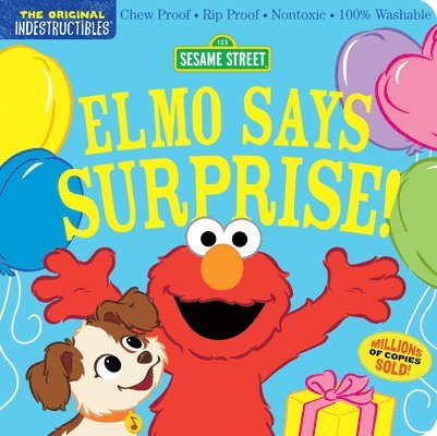 Sesame Street, Amy Pixton, Sesame Street - Indestructibles: Sesame Street: Elmo Says Surprise!, Häftad