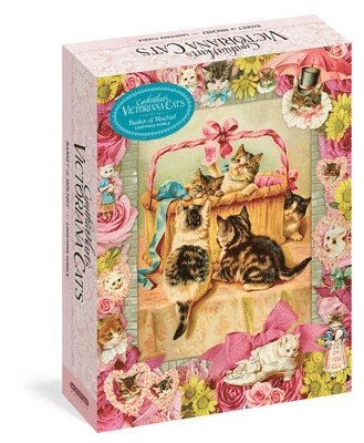 bokomslag Cynthia Hart's Victoriana Cats: Basket of Mischief 1,000-Piece Puzzle