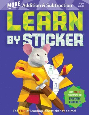 bokomslag Learn by Sticker: More Addition & Subtraction