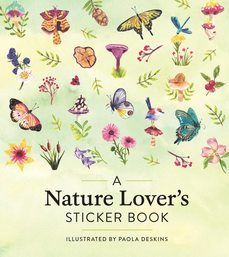 A Nature Lover's Sticker Book 1