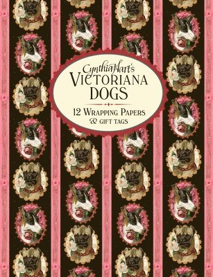 Cynthia Hart's Victoriana Dogs: 12 Wrapping Papers and Gift Tags 1