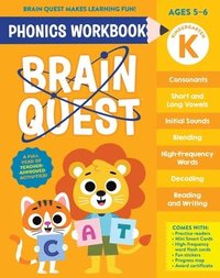 bokomslag Brain Quest Phonics Workbook: Kindergarten