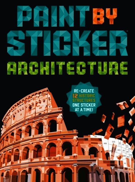 Paint by Sticker (Official): Architecture