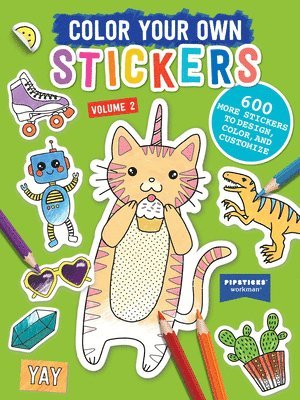 Color Your Own Stickers, Volume 2 1