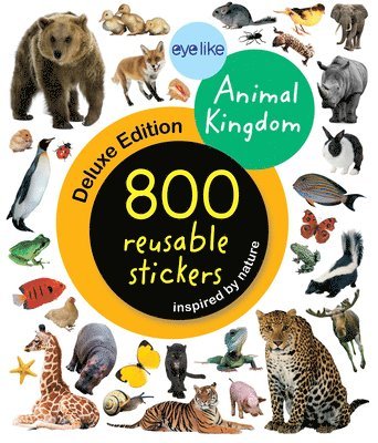 bokomslag Eyelike Stickers Deluxe: Animal Kingdom