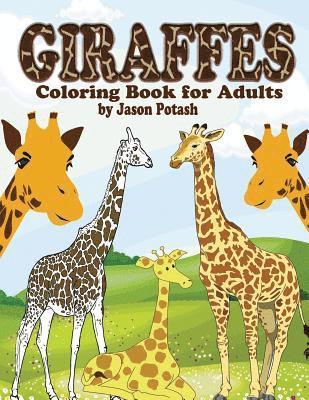 Giraffes Coloring Book For Adults 1