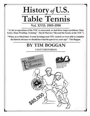 bokomslag History of U.S. Table Tennis Volume 17