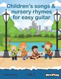 Tomeu Alcover, Duviplay - Children's songs & nursery rhymes for easy guitar. Vol 2., Häftad