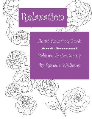 Relaxation Adult Coloring Book: Balance and Centering 1