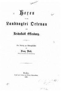 bokomslag Hexen in der landvogtei Ortenau und reichsstadt Offenburg