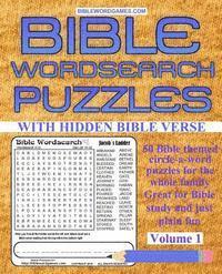 Bible Word Search Puzzles Volume 1: 50 New Large Print Bible Themed Word search puzzles 1