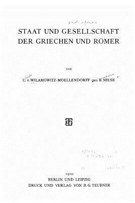bokomslag Staat und Gesellschaft der Griechen und Römer