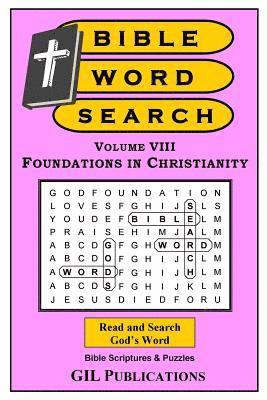 bokomslag Bible Word Search, Volume VIII: Foundations in Christianity