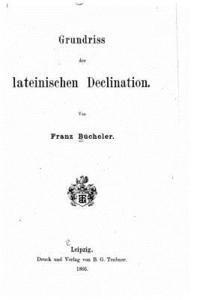 bokomslag Grundriss der lateinischen Declination