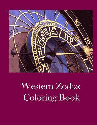 bokomslag Western Zodiac Coloring Book