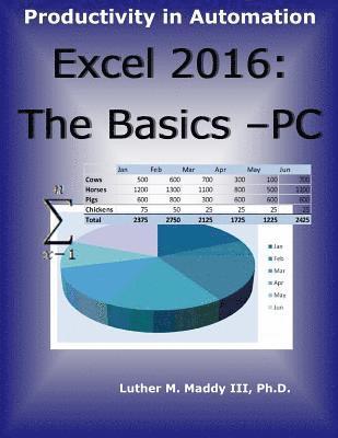 bokomslag Excel 2016: The Basics - PC