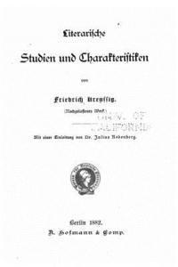 Literarische Studien und Charakteristiken 1