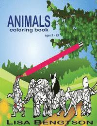 bokomslag Animals Coloring Book