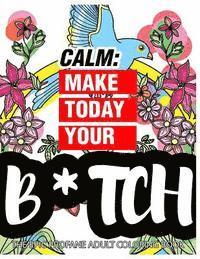 bokomslag Calm: Make Today Your Bitch the Epic Profane Adult Coloring Book: Swear Word finds Sweary Fun Way - Swearword for Stress Relief