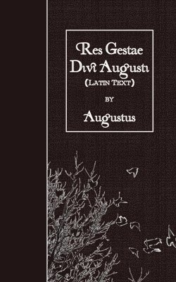 bokomslag Res Gestae Divi Augusti: Latin Text
