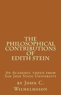 bokomslag The Philosophical Contributions of Edith Stein