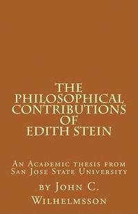 Philosophical Contributions of Edith Stein