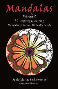 bokomslag Mandalas: 50 Inspiring & Soothing Mandalas Of Various Difficulty Levels