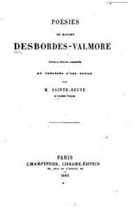 bokomslag Poésies de Madame Desbordes-Valmore