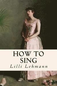 How to Sing 1