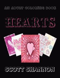 bokomslag An Adult Coloring Book: Hearts