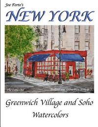 bokomslag Joe Forte's New York Watercolors: Watercolors from Greenwich Village and Soho