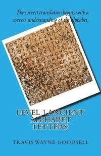 bokomslag Level 1 Ancient Alphabet Letters