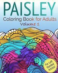 bokomslag Paisley Coloring Book For Adults: - For Left Handed Artists